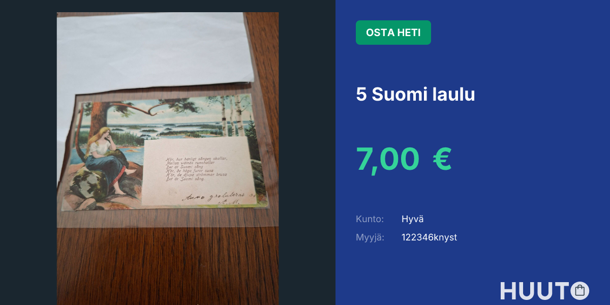5 Suomi Laulu Huuto