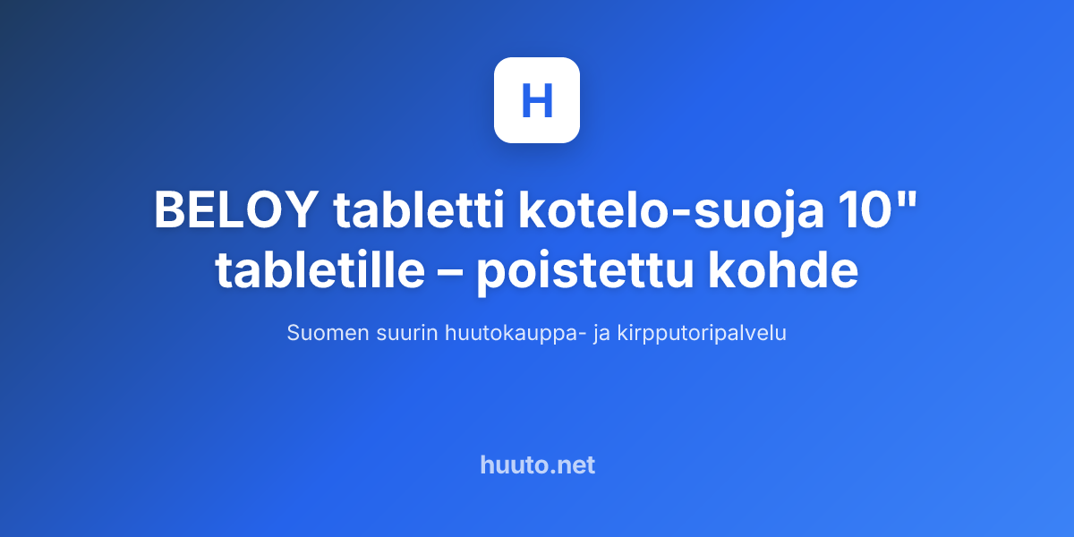 BELOY tabletti kotelo-suoja 10